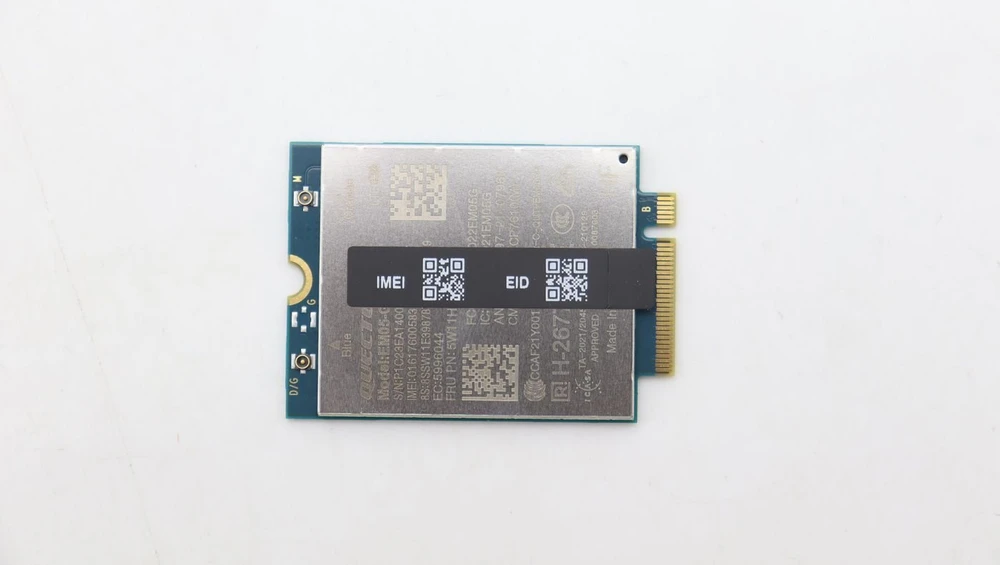 Modemas Lenovo Quectel EM05-G belaidis WAN (5W11H85414)