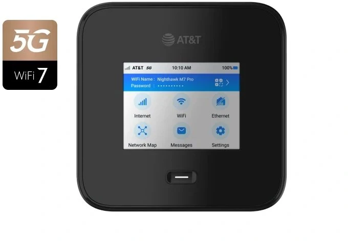 Maršrutizatorius „Netgear MR7450-100EUS“ 5G belaidis stotelė, 7 colių