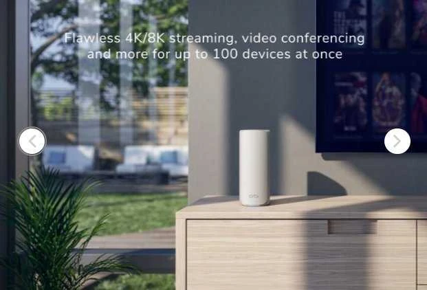 Maršrutizatorius NETGEAR Orbi 770 3 vnt. pakuotė (RBE773-100EUS)