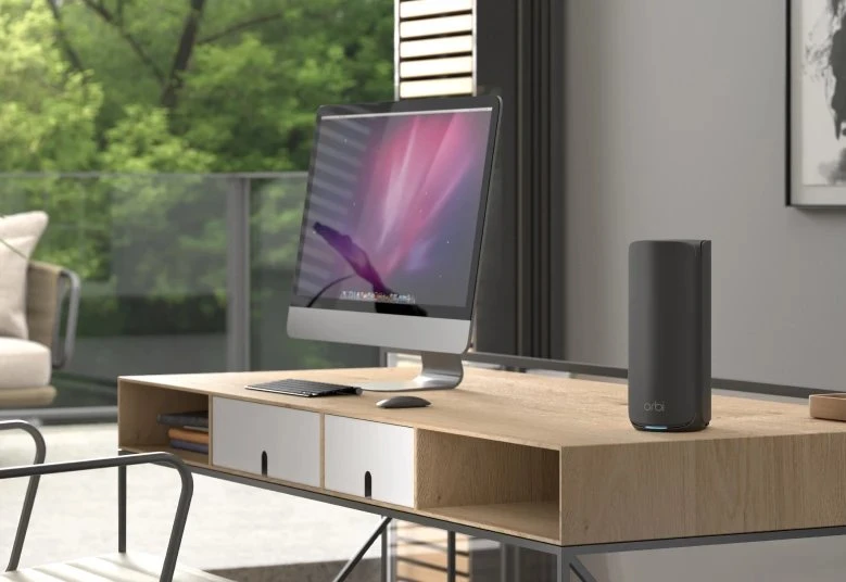 Maršrutizatorius Netgear 3-SET ORBI 870 WIFI 7 MESH - TRI-BAND Juodas 21 GBIT/S