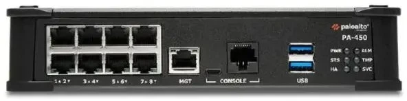 Maršrutizatorius Palo Alto Networks Palo Alto Networks PA-450 ugniasienė - apsauginis įrenginys - 1GbE
