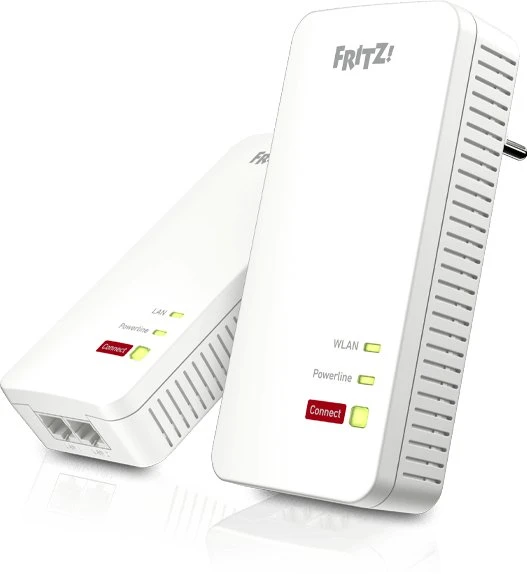 Maršrutizatorius Avm Computersysteme Vertriebs Access Point fritz! Powerline 1240 AX WLAN Set 1200 Mbit/s Baltas 2 vnt. (S0239390)