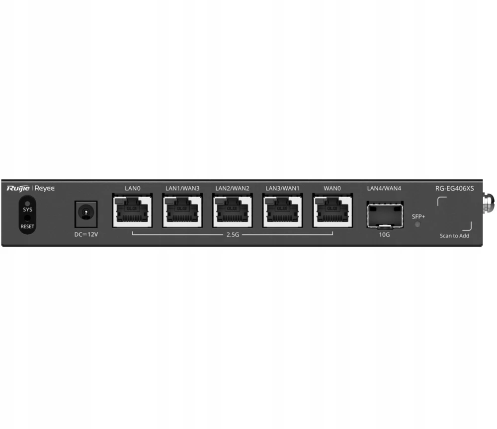 Ruijie Maršrutizatorius RG-EG406XS SFP+ REYEE