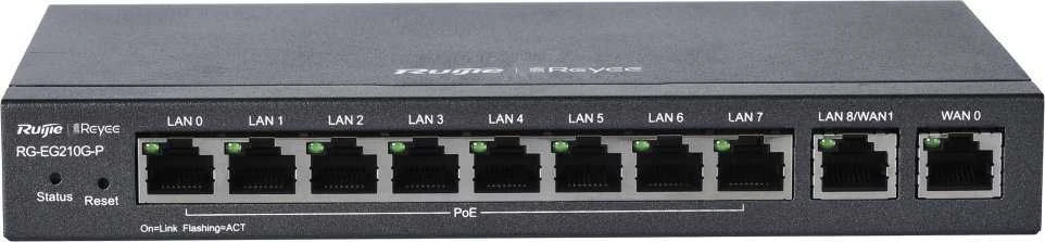 Ruijie MARŠRUTIZATORIUS RG-EG210G-P 8 PoE REYEE