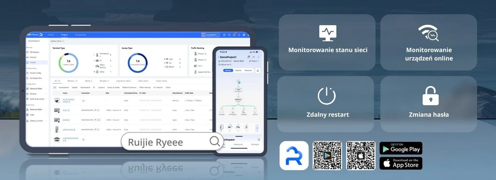 Ruijie MARŠRUTIZATORIUS 4G LTE RG-EW300T 2.4 GHz 300 Mbps REYEE