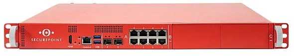 Maršrutizatorius Zapora jungiama į tinklą Securepoint Securepoint RC350R G6 firewall (hardware) 1U 38 Gbit/s