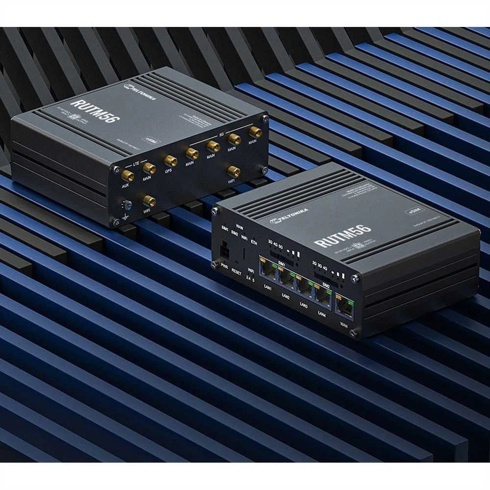 Teltonika | Dual Modem Maršrutizatorius | RUTM56 | 802.11ac | 10/100/1000 Mbit/s | Ethernet LAN (RJ-45) jungtys 4 | Mesh Support Yes | MU-MiMO Yes | No mobile broadband
