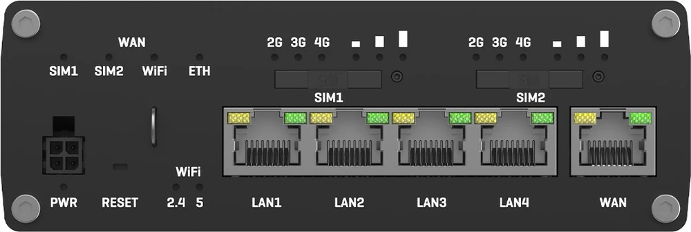 TELTONIKA daiktų interneto maršrutizatorius RUTX12 2X LTE+ETH+WIFI