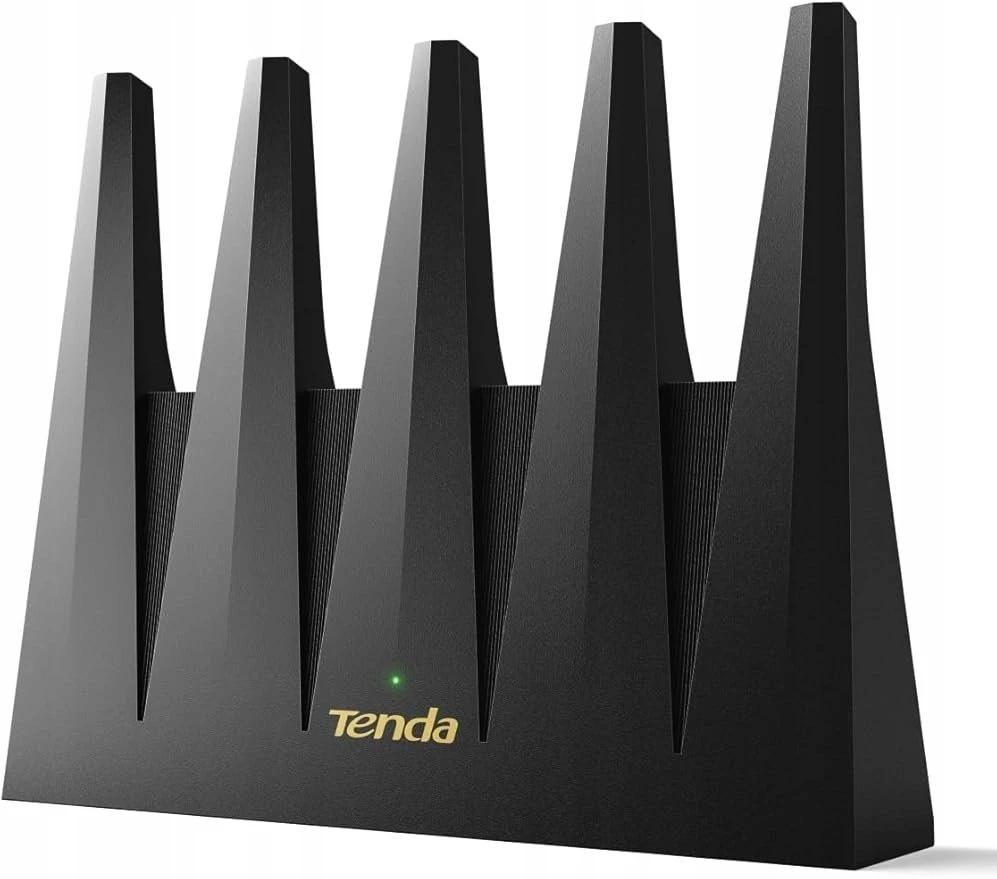 Tenda BE12 Pro belaidis maršrutizatorius 2.5 Gigabit Ethernet Dviguba juosta (2,4 GHz / 5 GHz) Juoda