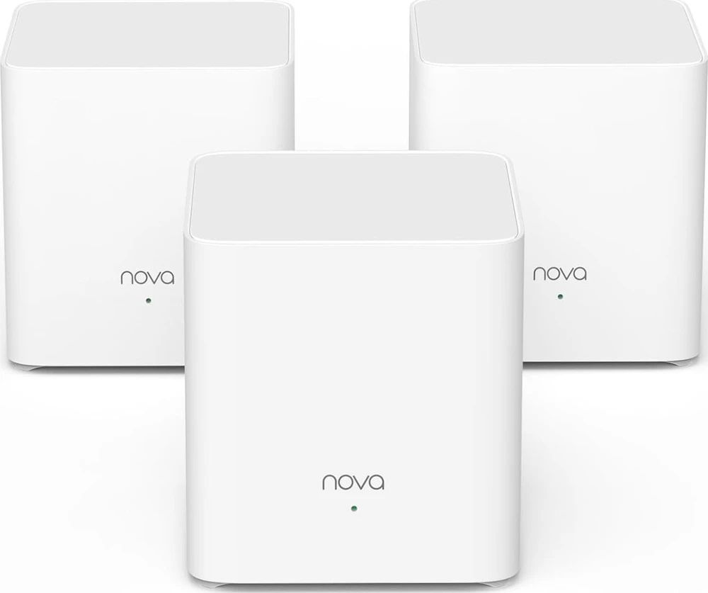 Tenda MX3(3-pack) Dual-band (2.4 GHz / 5 GHz) Wi-Fi 6 (802.11ax) Baltas 1 Internal