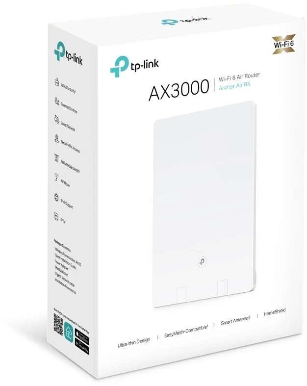 Maršrutizatorius TP-Link Archer Air R5 V1 3 vnt. pakuotė