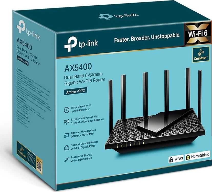 Maršrutizatorius TP-Link Archer AX72