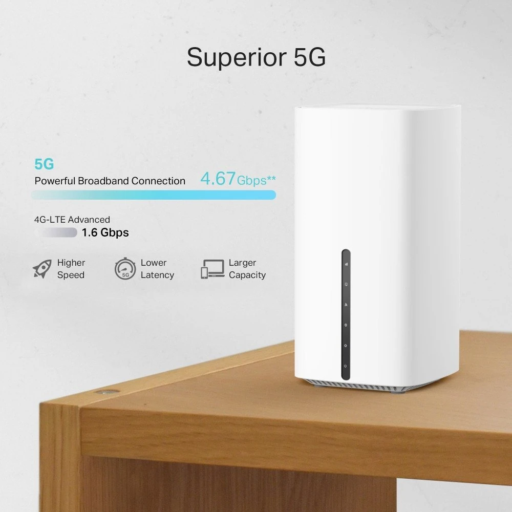 Maršrutizatorius TP-Link Archer NX210 | 5G AX1800 Dual-Band Gigabit, bevielis