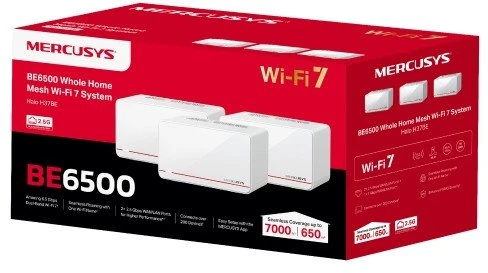 Maršrutizatorius TP-Link MERCUSYS Halo H37BE (3 vnt. pakuotė)