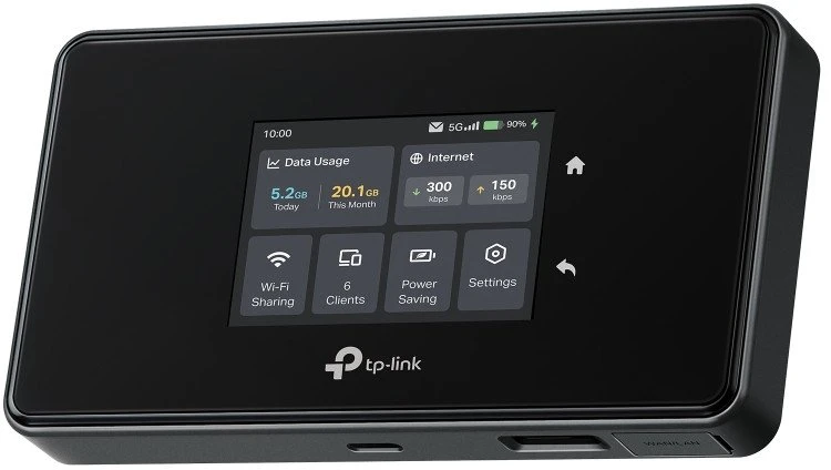 Maršrutizatorius TP-LINK | 5G mobilusis „Wi-Fi“ M8550 | M8550 | 802.11ax | Tinklo palaikymas: Ne | MU-MiMO: Ne | 5G