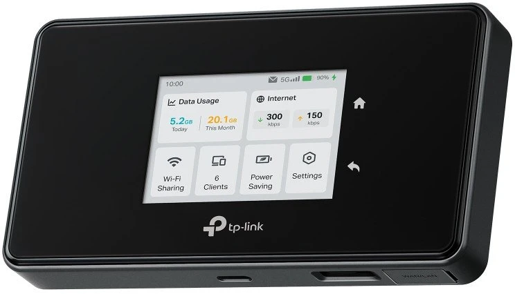 Maršrutizatorius TP-LINK | 5G mobilusis „Wi-Fi“ M8550 | M8550 | 802.11ax | Tinklo palaikymas: Ne | MU-MiMO: Ne | 5G