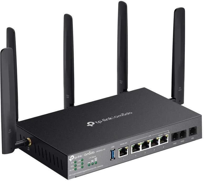Maršrutizatorius TP-Link 4G+ AX3000 1G DSL GATEWAY - CAT6 DESKTOP