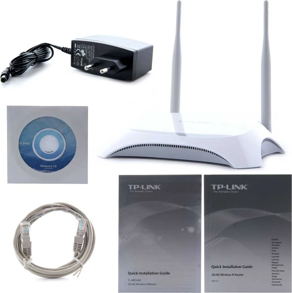 3/4G Maršrutizatorius TP-Link / TL-MR3420