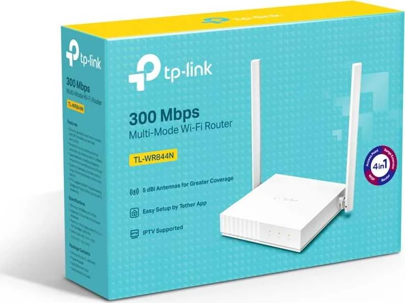 WIRELESS ROUTER TP-LINK TL-WR844N