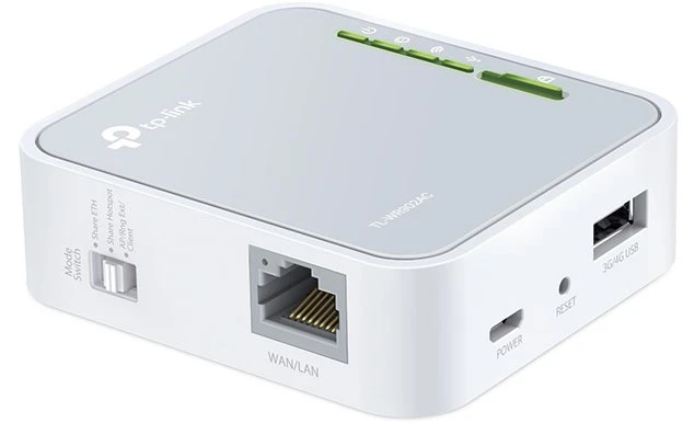 MARŠRUTIZATORIUS TL-WR902AC 2.4 GHz, 5 GHz 300 Mbps + 433 Mbps TP-LINK