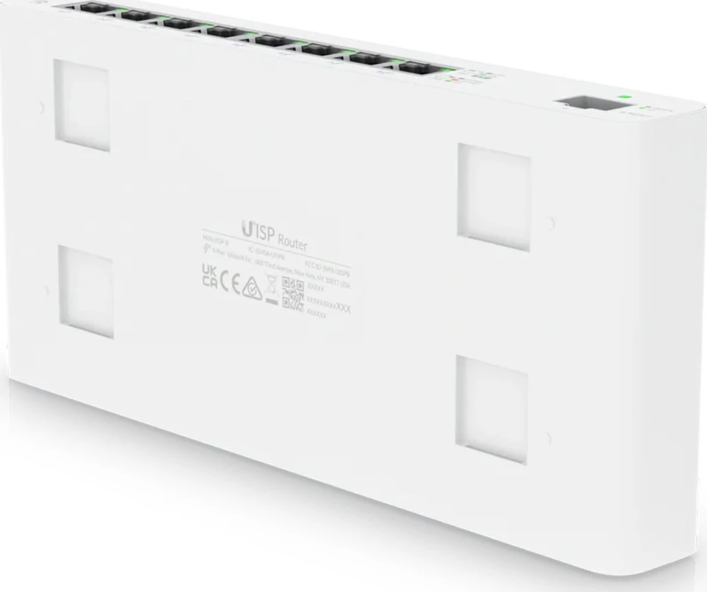 UBIQUITI UISP-R-EU Maršrutizatorius MicroPoP 8x RJ45 1000Mb/s 1x SFP 110W