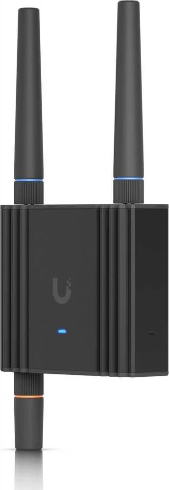 UBIQUITI ULTRAKOMPAKTIŠKAS VALDYMAS LTE MOBILUS MARŠRUTIŠAS, SKIRTAS IOT PROGRAMOSMS SU INTEGRUOTU LTE, LAIDINIU WAN, WIFI, AUTOMATINIU PERKLAIDU IR DC MAITINIMO ĮVESTIES PALAIMI