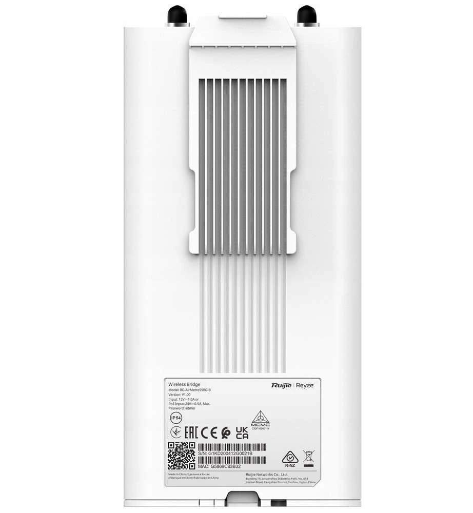 Maršrutizatorius Antena Ruijie RG-AirMetro 460G-B