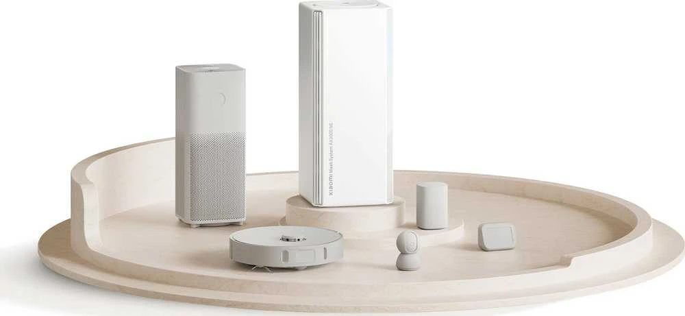Maršrutizatorius Xiaomi Mesh System AX3000 NE (3 vnt.), Baltos spalvos