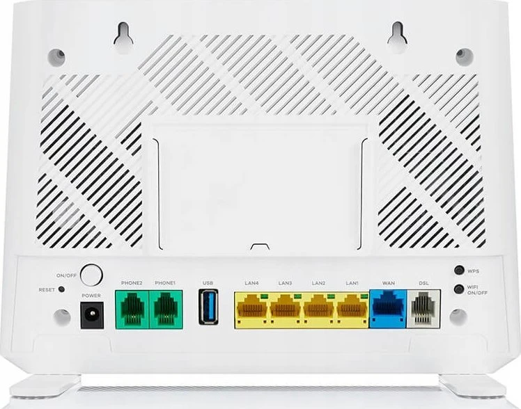 Maršrutizatorius ZYXEL WIFI 6 AX1800 VDSL2 IAD 5-PORT SUPER VECTORING GATEWAY (UPTO 35B) AND USB WITH EASY MESH SUPPORT (2Y WARRANTY)
