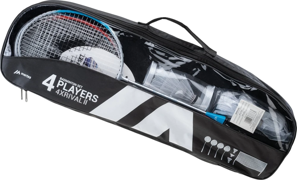 Martes Rinkinys rakiet 4xrival Iim000293492 pilka/red dydis universalus