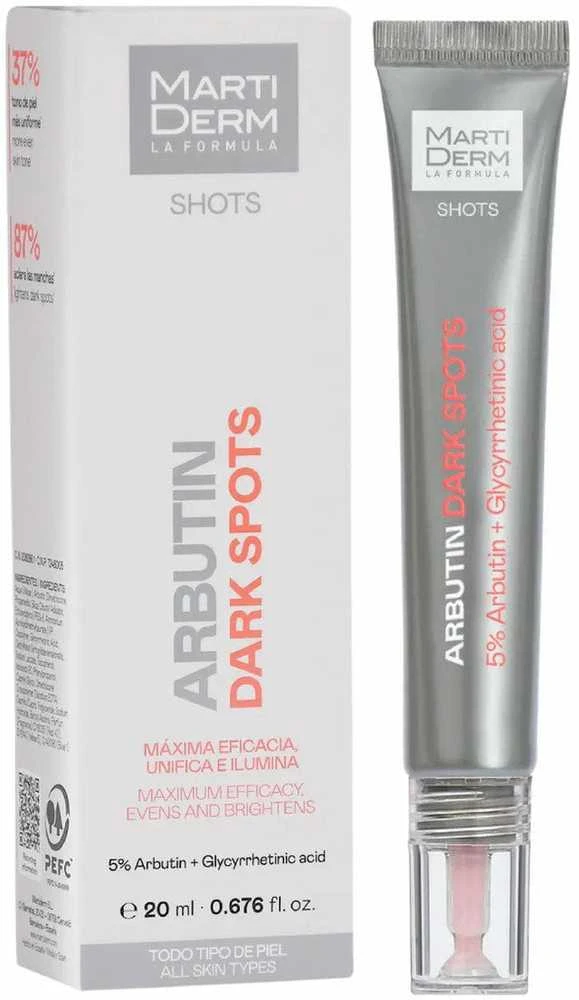 Veido gelis kremas Martiderm Arbutin Dark Spots, 20 ml
