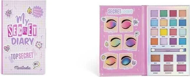 Martinelia Super Girl My Secret Diary vaikiškos dekoratyvinės kosmetikos rinkinys