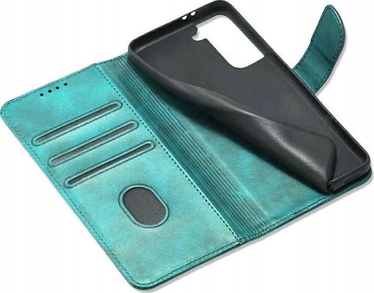 Dėklas Marv Wallet Samsung Galaxy A15 žalios spalvos bookcase