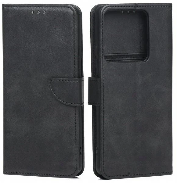 Dėklas Marv Wallet skirtas Poco M7 Pro 5G juodos spalvos