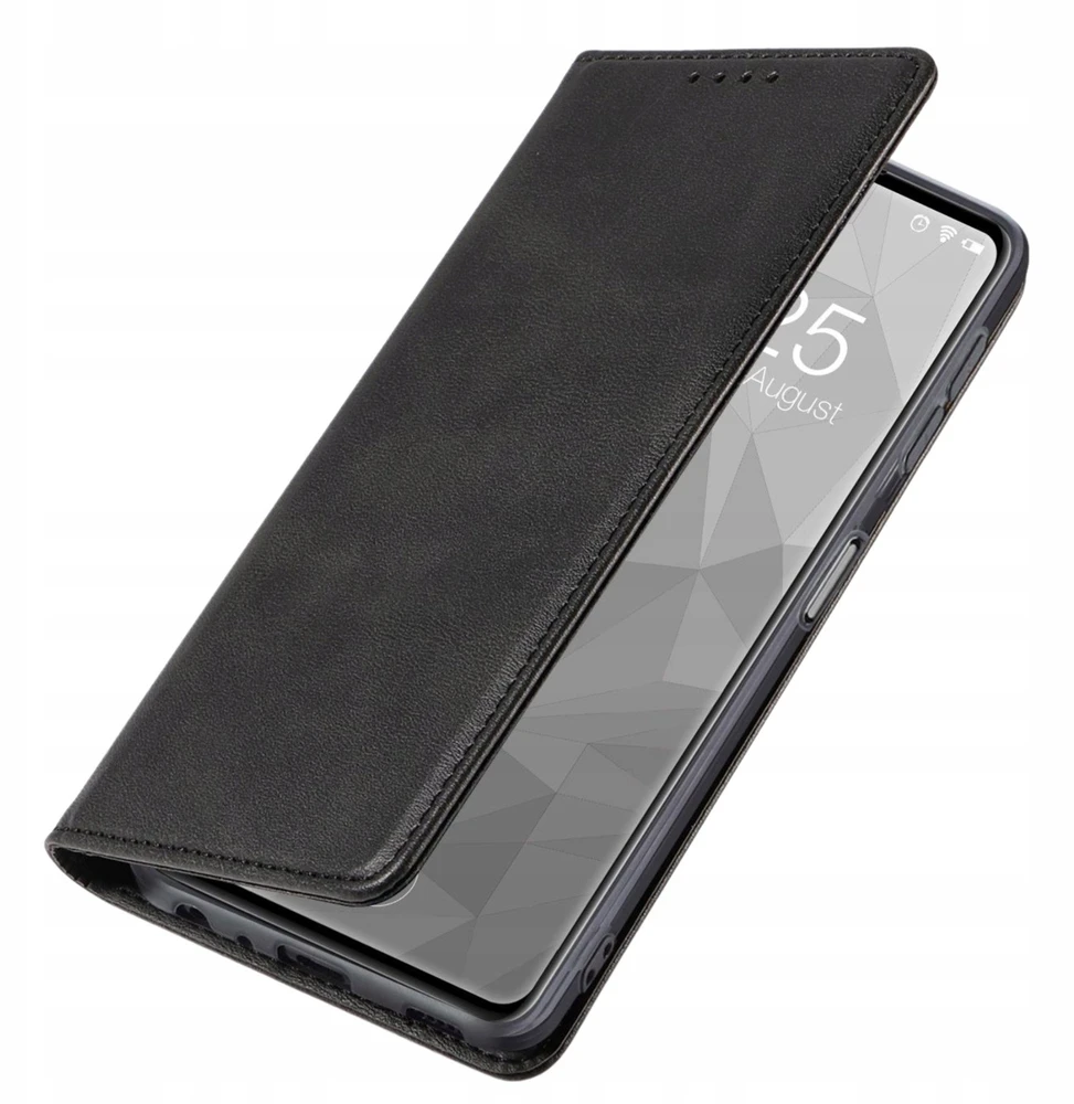 Dėklas Marv Wallet Samsung Galaxy S25 5G juodos spalvos