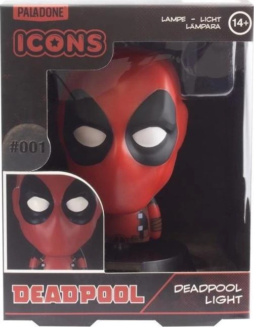 Paladone Deadpool Icon lempa