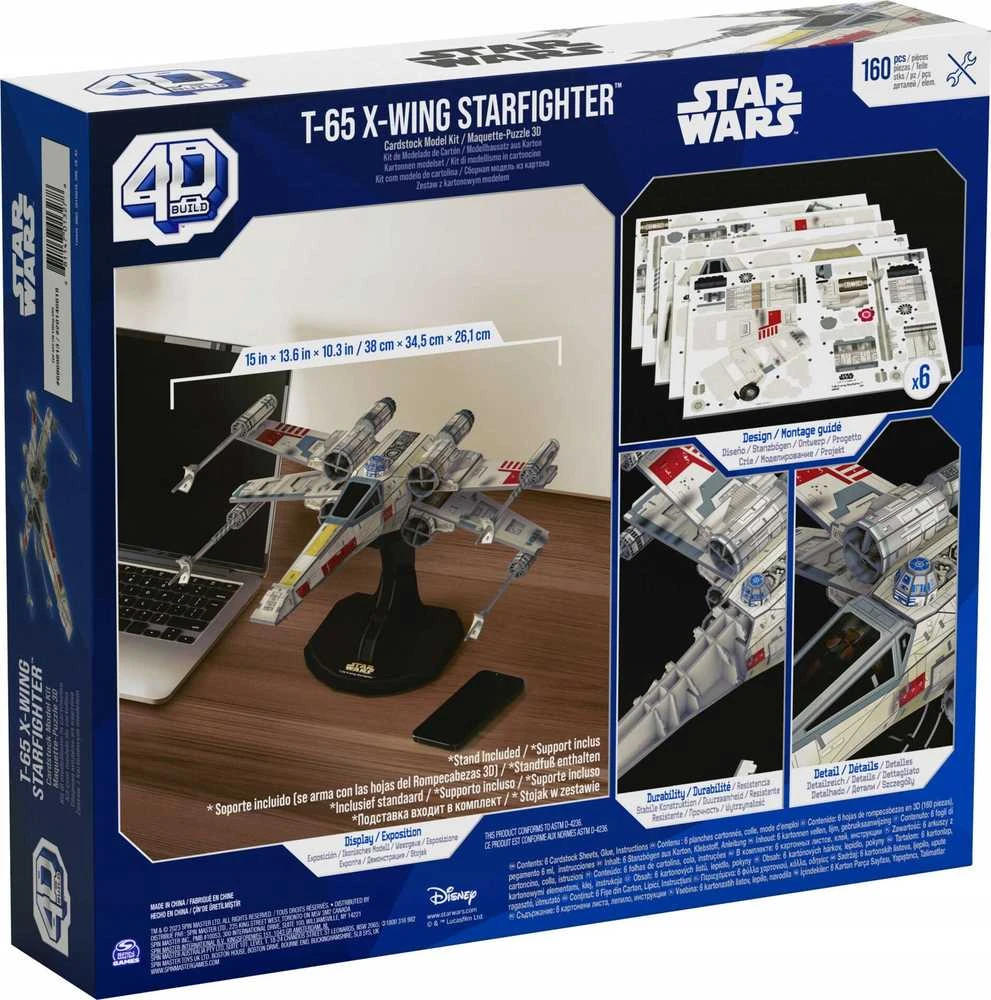 Spin Master STAR WARS 4D dėlionė „Žvaigždžių karai: Xwing“
