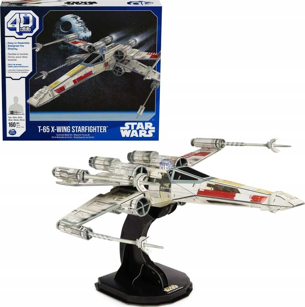 Spin Master STAR WARS 4D dėlionė „Žvaigždžių karai: Xwing“