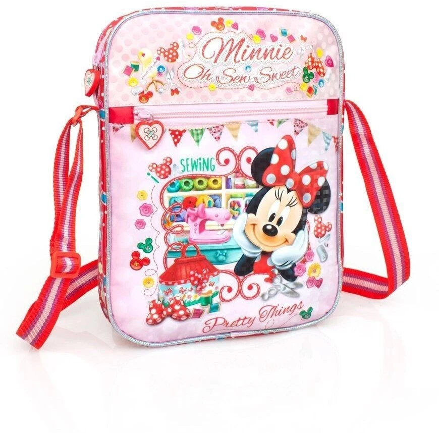 Soma „Marvel“ rankinės ir kuprinės „Disney Premium“ kuprinė mergaitėms „Minnie Pretty Things 3D“ 33215 Rožinė „Minnie Pretty“