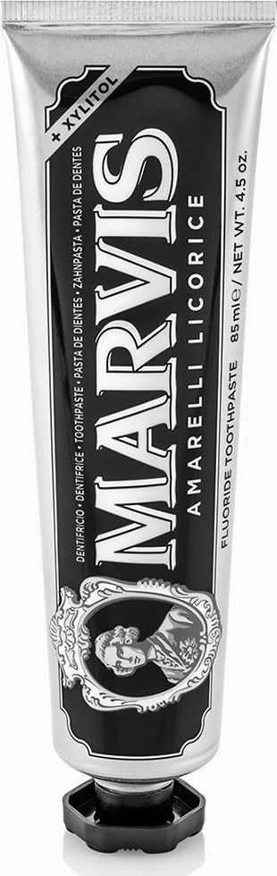 Marvis Amarelli Licorice Saldymedžio ir mėtų skonio dantų pasta, 85 ml