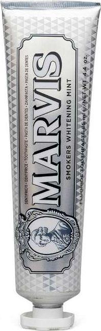 Marvis Smokers Whitening Mint Balinanti dantų pasta rūkantiems, 85 ml