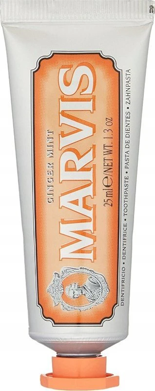 Marvis Ginger Mint Imbiero ir mėtų skonio dantų pasta, 25 ml