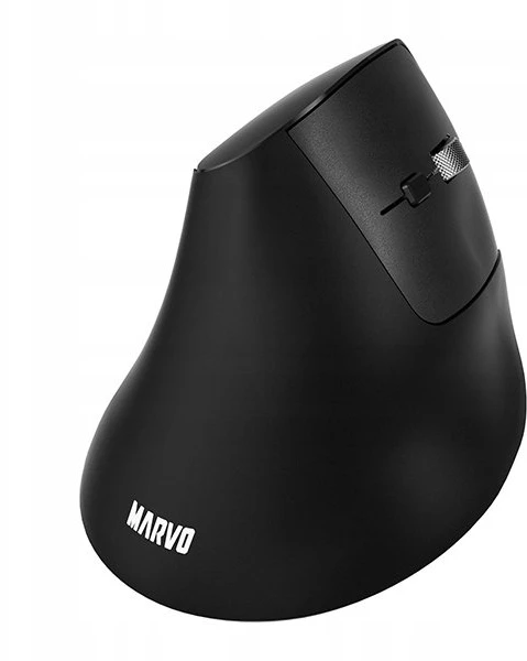 Marvo HIPO Bevielė pelė, juoda, 1600DPI