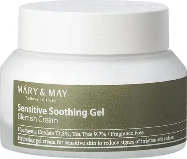 Mary Amp May MARY - MAY "Sensitive" raminamasis gelis (kremas) 70 g