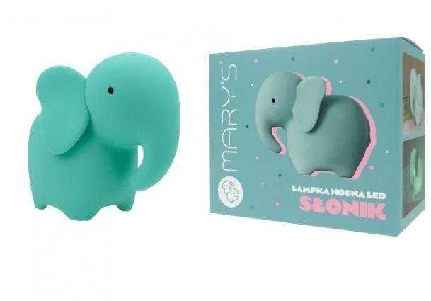 Eco Light Lampki Ecolights MARY'S LED Naktinė lempa - Elephant