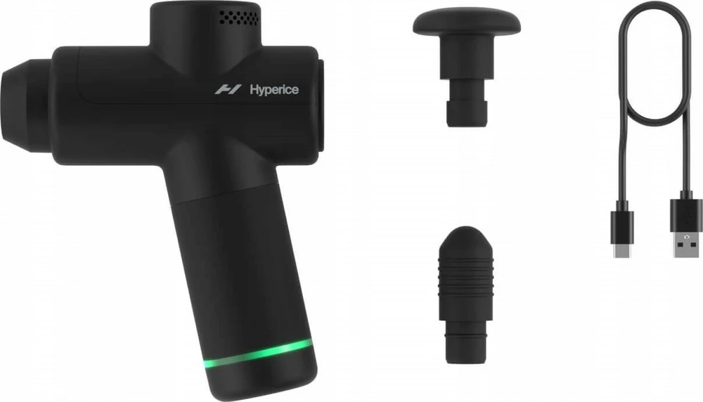 Masažo pistoletas Hyperice Hypervolt GO 2, Juodas
