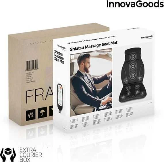 Masažuoklis InnovaGoods Shiatsu mata masująca