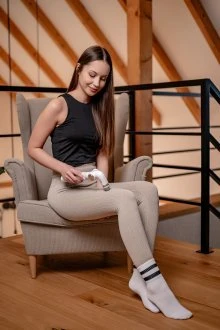 Feiyu Tech Masažuoklis - FeiyuTech KiCA Evo Mini Perkusinis Masažuoklis Su 4 Galvutėmis - Balta