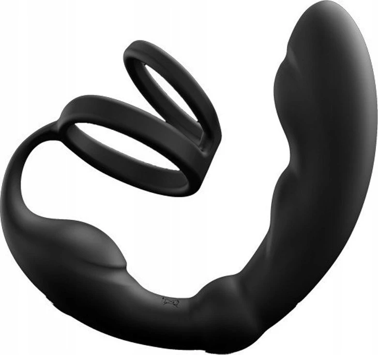 Marc Dorcel P-Ring prostatos masažuoklis su dvigubu varpos žiedu