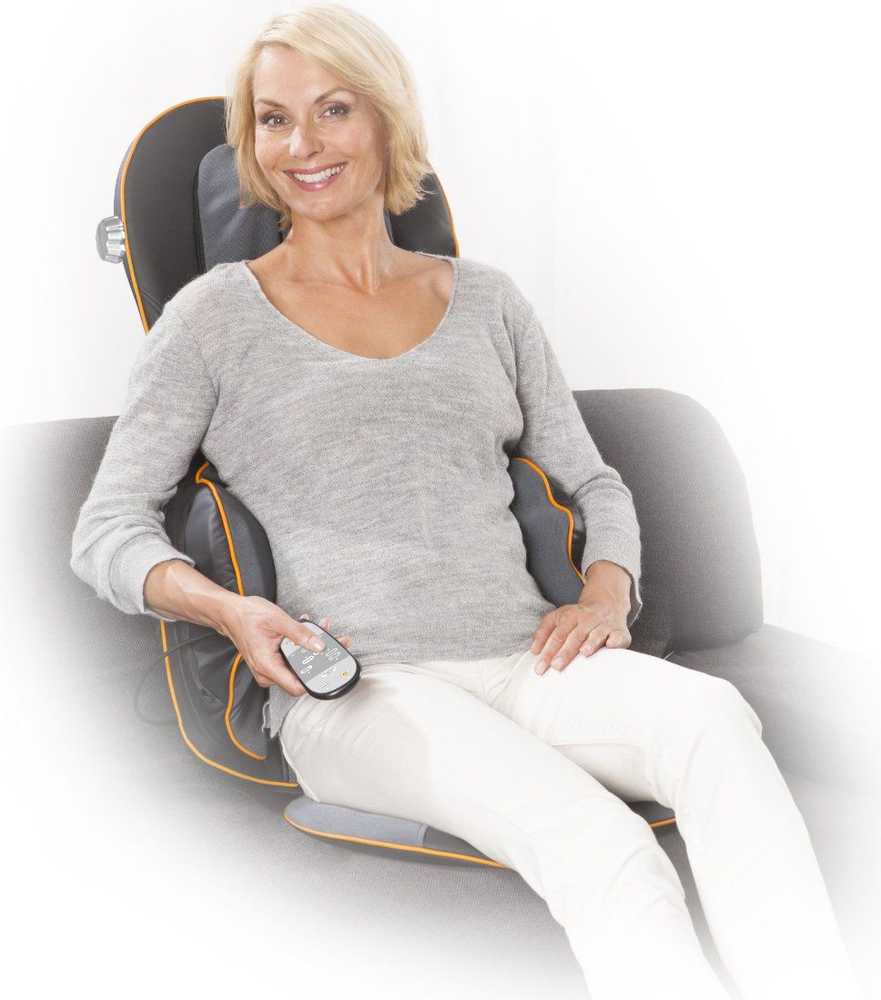 Medisana | MC 825 | Shiatsu masažinis sėdynės užvalkalas w. Kaklo masažas | Masažo zonų skaičius | Šilumos funkcija | 40 W | Juodas